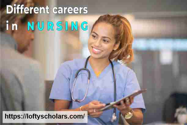 What are the different careers in nursing