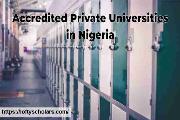 Accredited Private Universities in Nigeria