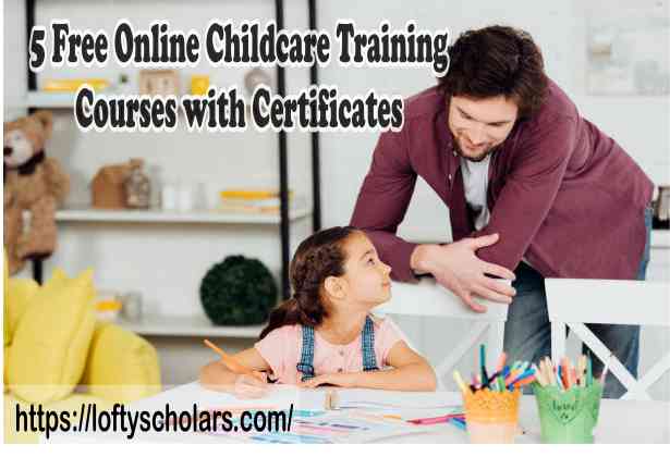 5 Free Online Childcare Training Courses with Certificates