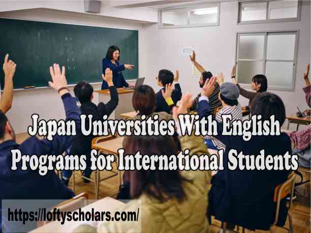 Japan Universities With English Programs for International Students