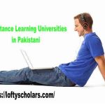 Distance Learning Universities in Pakistani